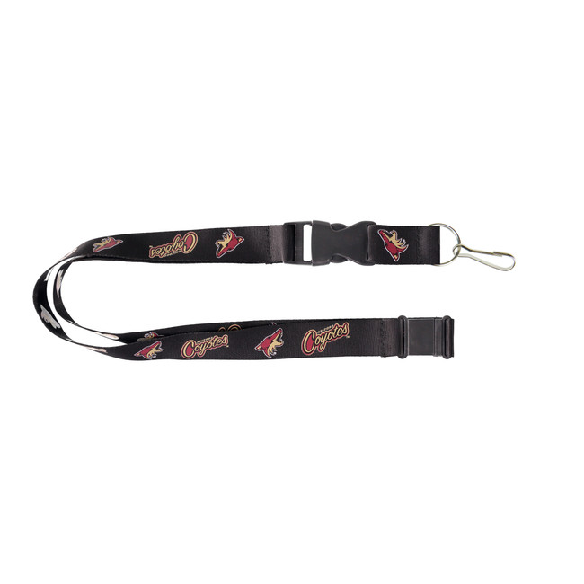 Arizona Coyotes Lanyard Keychain ID Holder NHL Fan Accessory Black