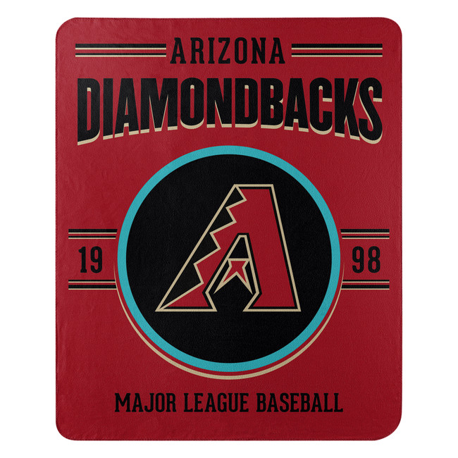 Arizona Diamondbacks Blanket 50x60 Fleece Southpaw Design