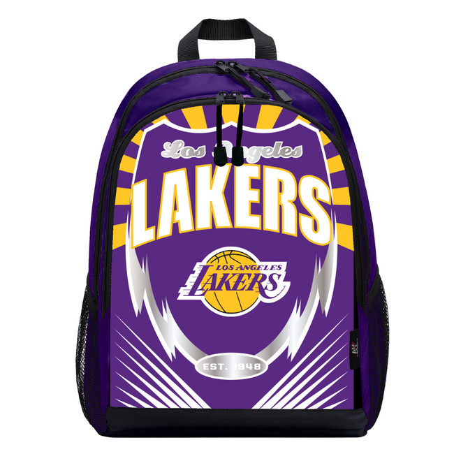 Los Angeles Lakers Backpack Lightning Style