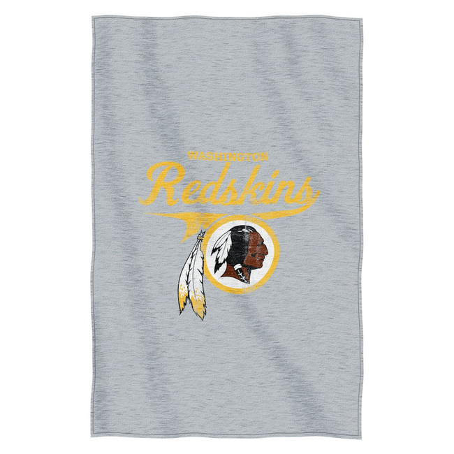 Washington Commanders Blanket 54x84 Sweatshirt Script Design