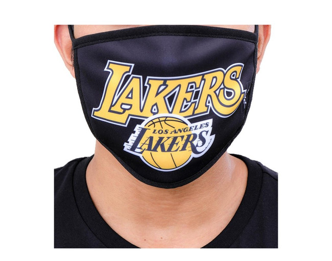 Los Angeles Lakers Fans Face Mask Cover 2 Pack