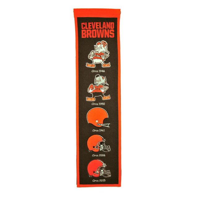 Cleveland Browns Winning Streak Heritage Banner