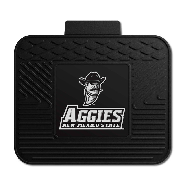 New Mexico State Aggies Back Seat Car Utility Mat - 14in. x 17in.