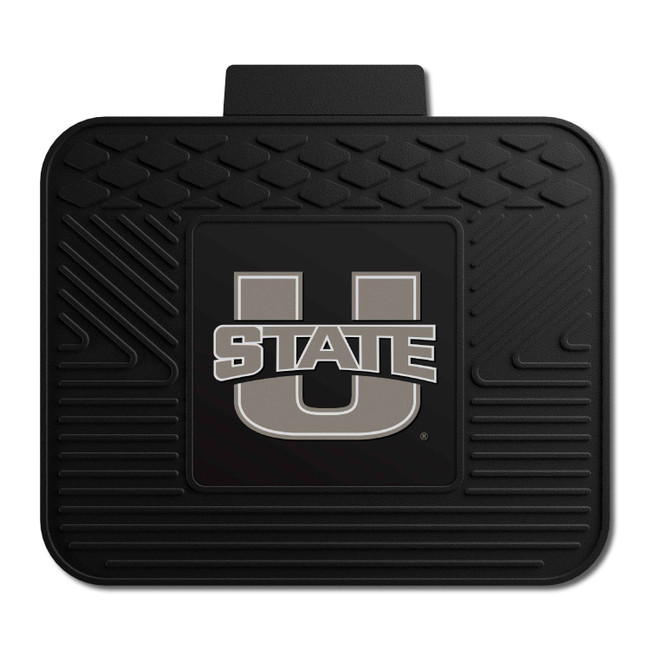 Utah State Aggies Back Seat Car Utility Mat - 14in. x 17in.
