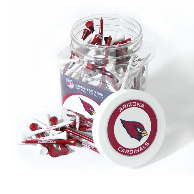 Arizona Cardinals Jar Of 175 Golf Tees
