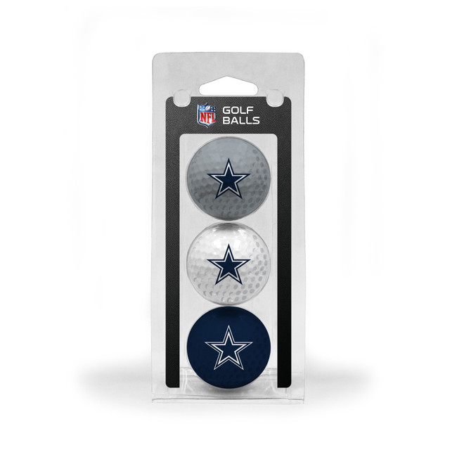 Dallas Cowboys 3 Golf Ball Pack