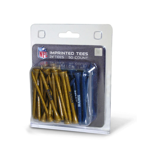 Los Angeles Rams Pack Of 50 Golf Tees