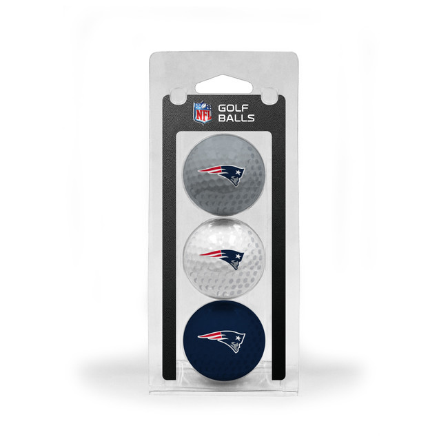 New England Patriots 3 Golf Ball Pack