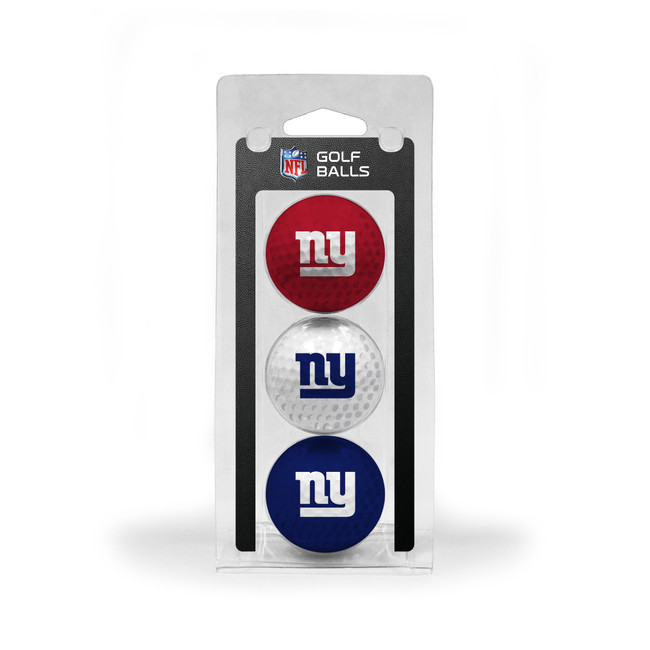 New York Giants 3 Golf Ball Pack