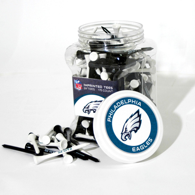 Philadelphia Eagles Jar Of 175 Golf Tees