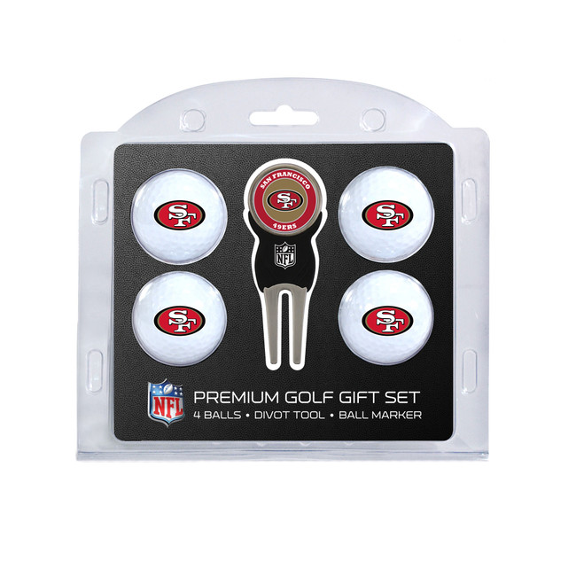 San Francisco 49ers 4 Golf Ball And Divot Tool Set