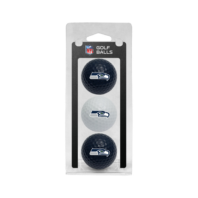 Seattle Seahawks 3 Golf Ball Pack