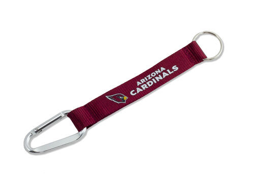 Arizona Cardinals Carabiner Lanyard Keychain ID Holder NFL Fan Accessory Keychain