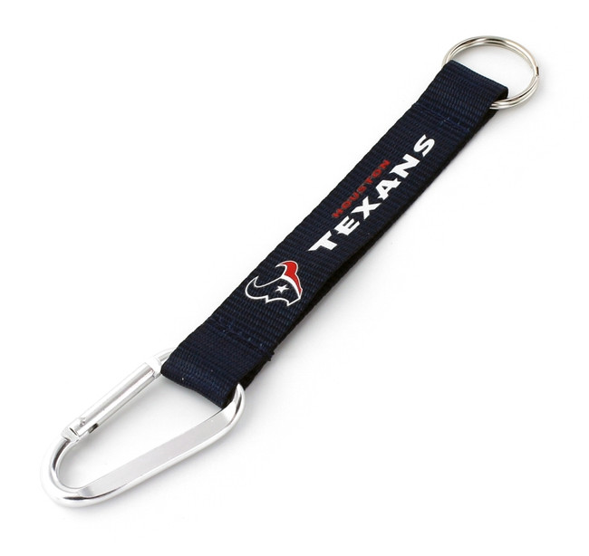 Houston Texans Carabiner Lanyard Keychain ID Holder NFL Fan Accessory Keychain