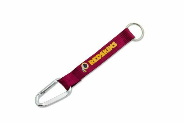 Washington Commanders Carabiner Lanyard Keychain ID Holder NFL Fan Accessory Keychain