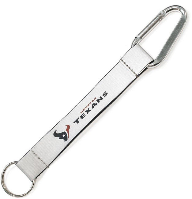 Houston Texans Reflective Carabiner Lanyard Keychain ID Holder NFL Fan Accessory Keychain