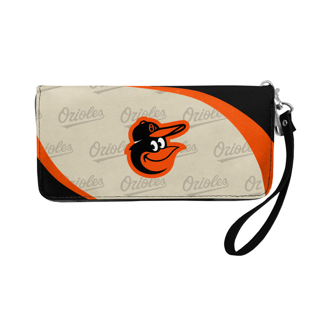 Baltimore Orioles Curve Organizer Wallet MLB Fan Wallet Card Holder