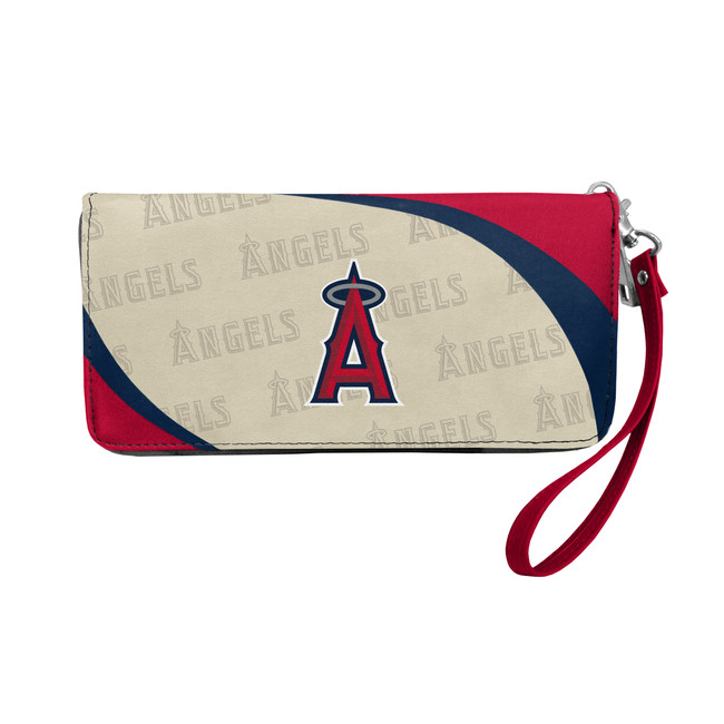 Los Angeles Angels Curve Organizer Wallet MLB Fan Wallet Card Holder