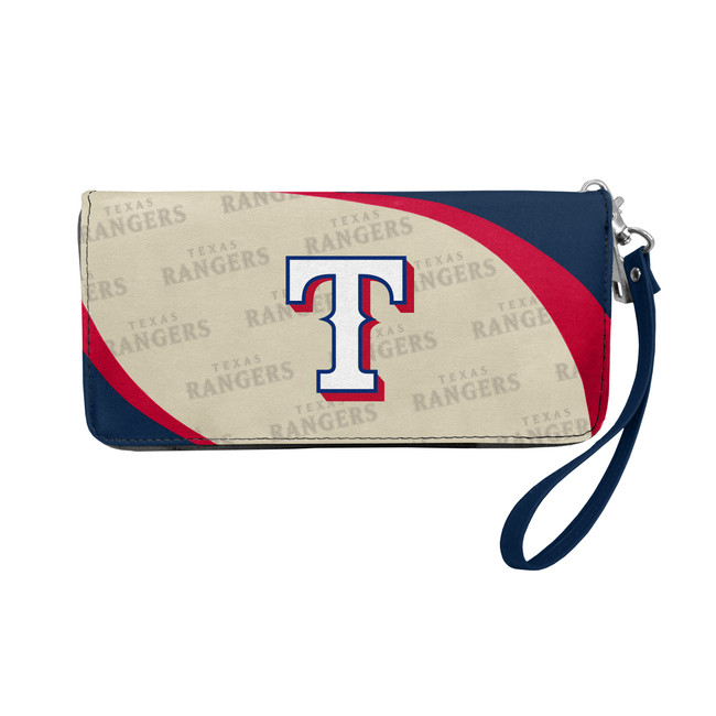 Texas Rangers Curve Organizer Wallet MLB Fan Wallet Card Holder