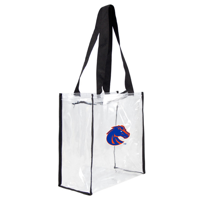 Boise State Broncos Clear Square Stadium Tote Bag NCAA Approved Fan Bag Tote