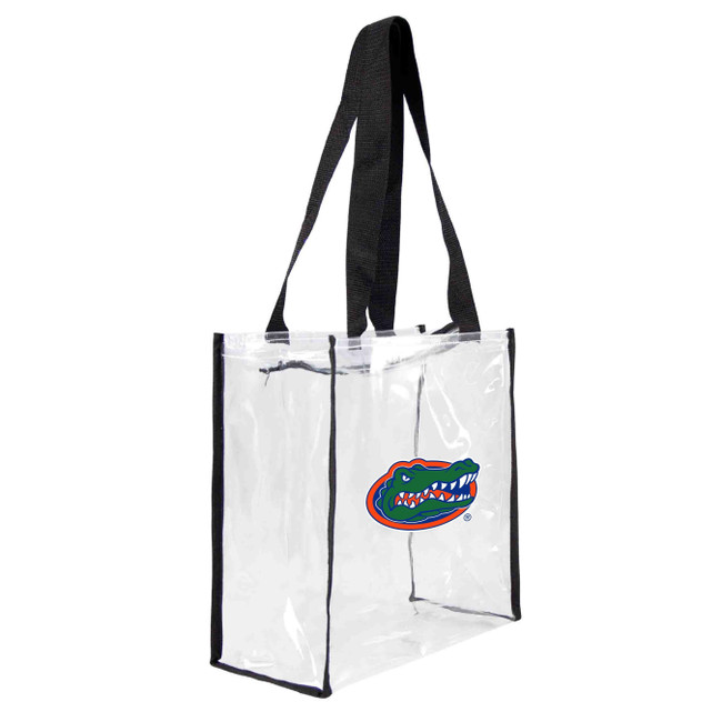 Florida Gators Tote Clear Square Stadium Tote Bag NCAA Approved Fan Bag
