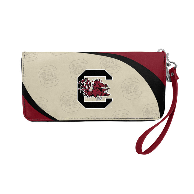South Carolina Gamecocks Curve Organizer Wallet NCAA Fan Wallet Card Holder