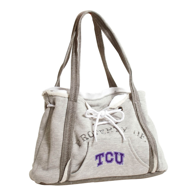 TCU Horned Frogs Hoodie Purse NCAA Hoodie Bag Fan Gear
