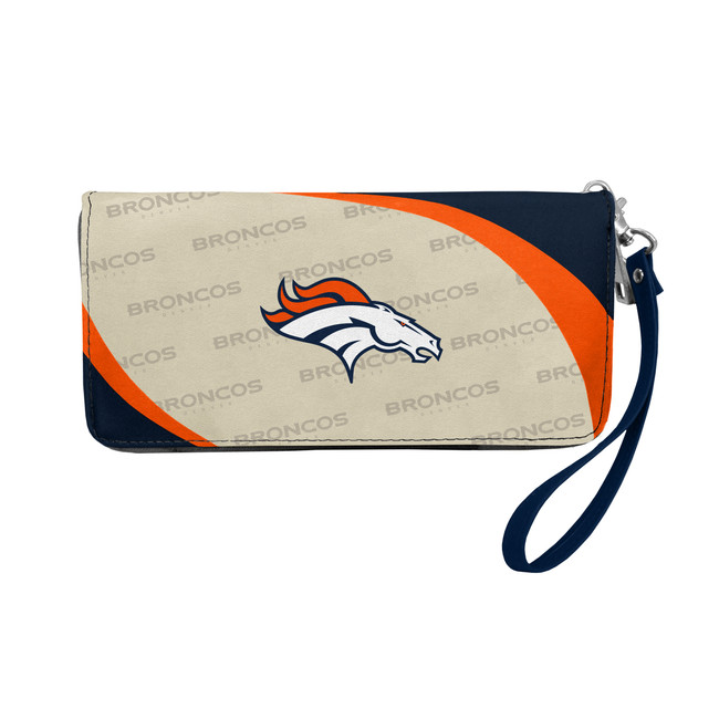 Denver Broncos Curve Organizer Wallet NFL Fan Wallet Card Holder