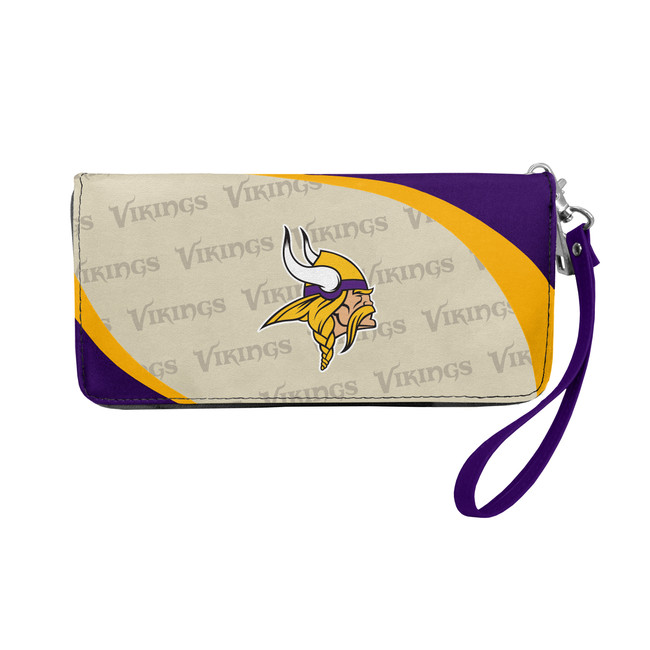 Minnesota Vikings Curve Organizer Wallet NFL Fan Wallet Card Holder
