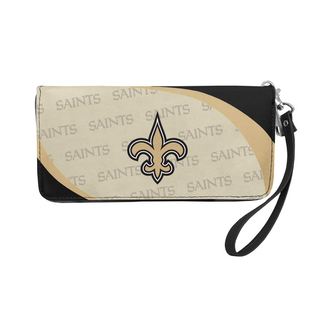 New Orleans Saints Curve Organizer Wallet NFL Fan Wallet Card Holder