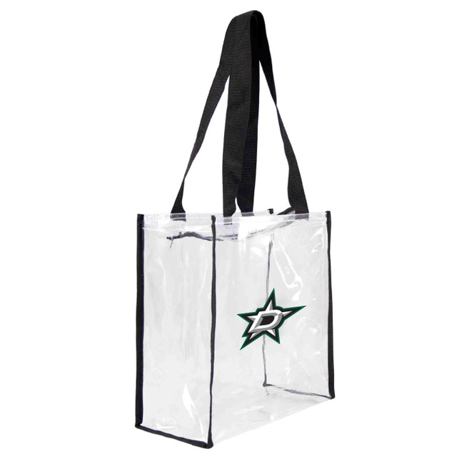 Dallas Stars Clear Square Stadium Tote Bag NHL Approved Fan Bag Tote