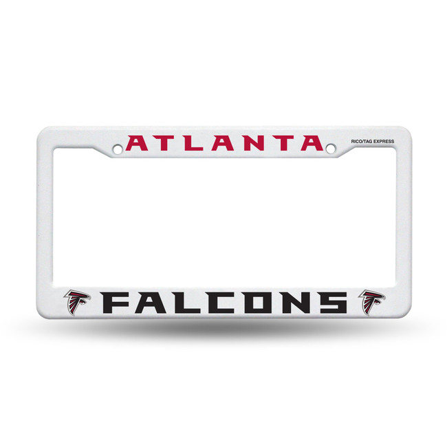 Atlanta Falcons White Plastic Frame