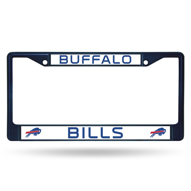 Buffalo Bills Colored License Plate Frame Navy