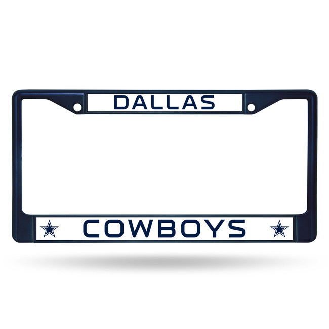 Dallas Cowboys Colored License Plate Frame Navy