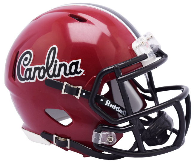 South Carolina Gamecocks Helmet Riddell Replica Mini Speed Style Script Design
