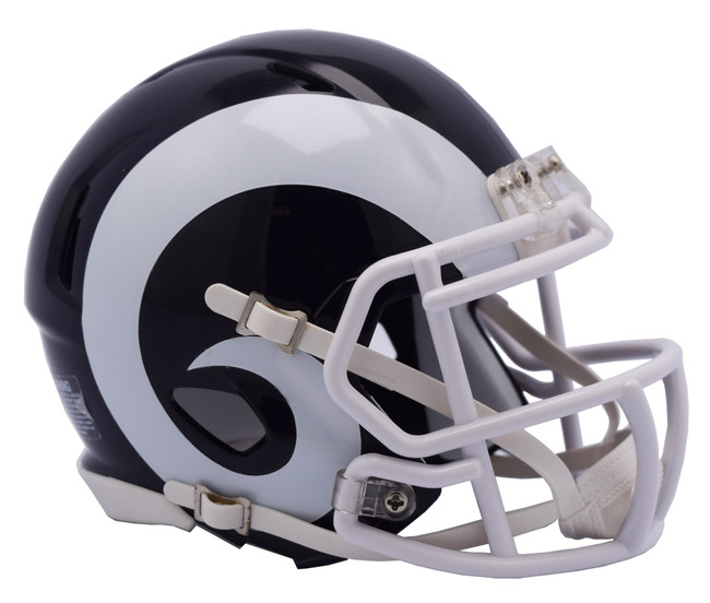 Los Angeles Rams Helmet Riddell Replica Full Size Speed Style 2017-2019 T/B - Special Order
