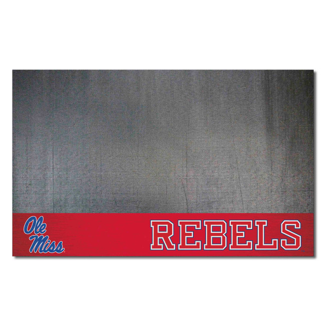 Ole Miss Rebels Vinyl Grill Mat - 26in. x 42in.