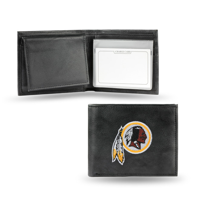 Washington Redskins Embroidered Leather Billfold
