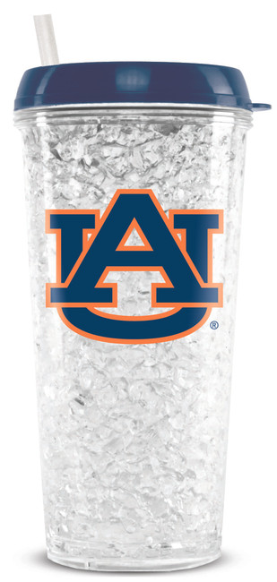 Auburn Tigers Crystal Freezer Tumbler