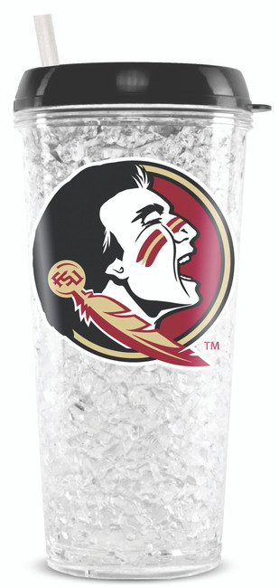 Florida State Seminoles Crystal Freezer Tumbler