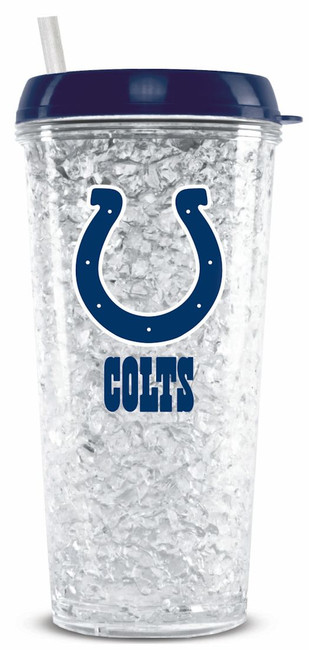 Indianapolis Colts Crystal Freezer Tumbler