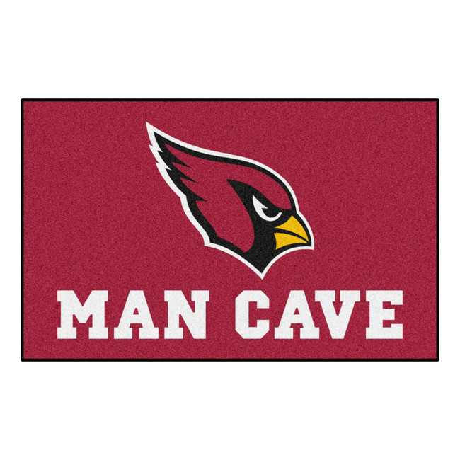 Arizona Cardinals Man Cave UltiMat Cardinal Head Primary Logo Red