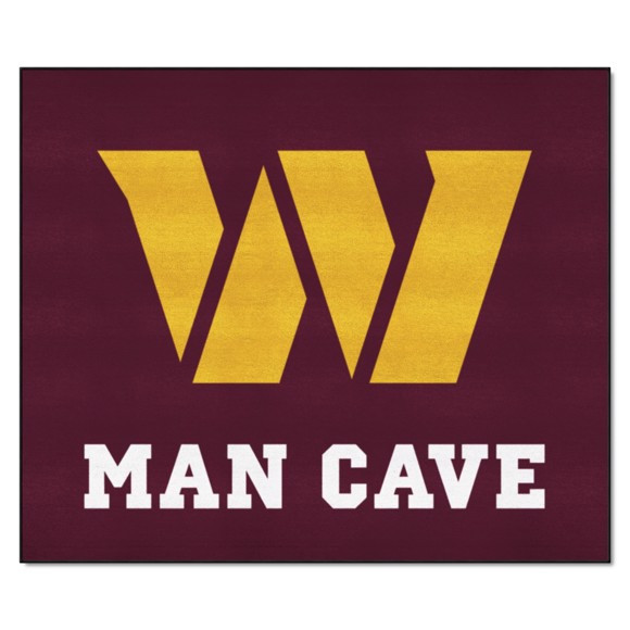 Washington Commanders Man Cave Tailgater Washington Commanders Primary Logo Maroon