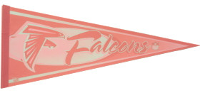 Atlanta Falcons Pennant - Pink