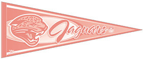 Jacksonville Jaguars Pennant - Pink