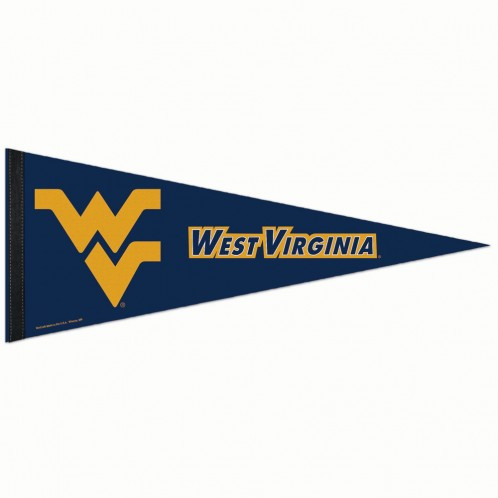 West Virginia Mountaineers Pennant 12x30 Premium Style