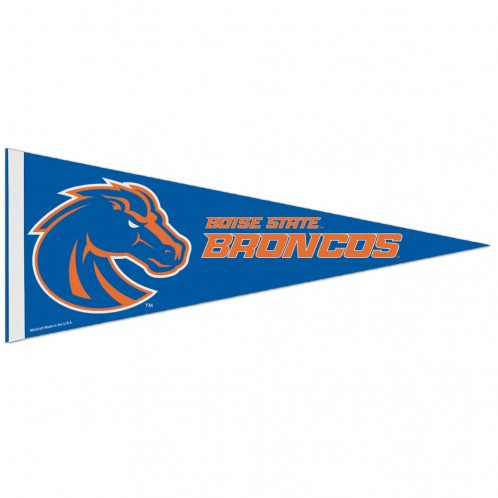 Boise State Broncos Pennant 12x30 Premium Style