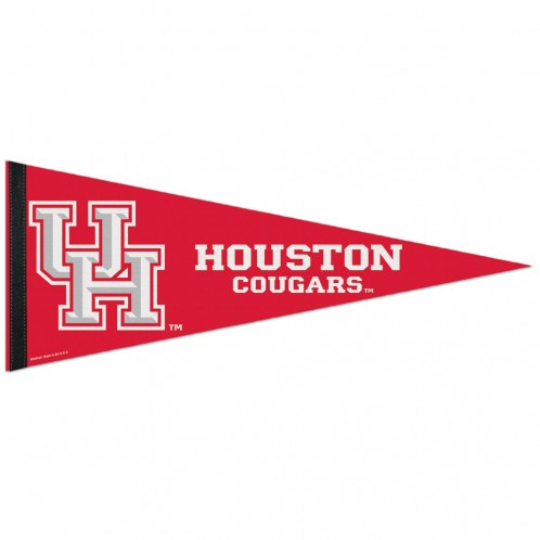 Houston Cougars Pennant 12x30 Premium Style