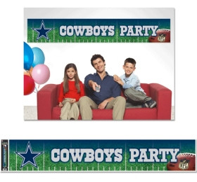 Dallas Cowboys Banner 12x65 Party Style