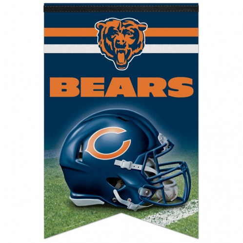 Chicago Bears Banner 17x26 Pennant Style Premium Felt